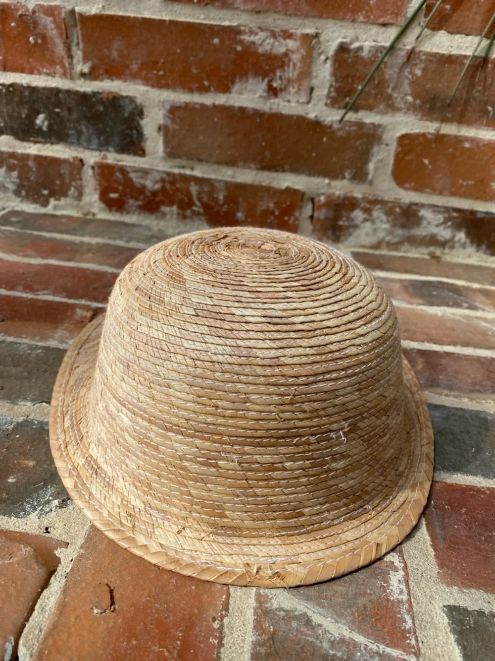 Baseball style straw hat - Picture 4 of 10